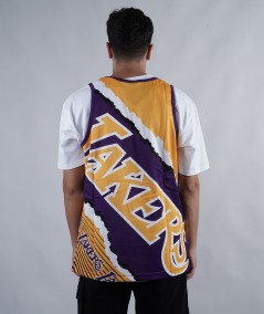 MITCHELL & NESS Jumbotron 2.0 Sublimated Tank Los Angeles Lakers